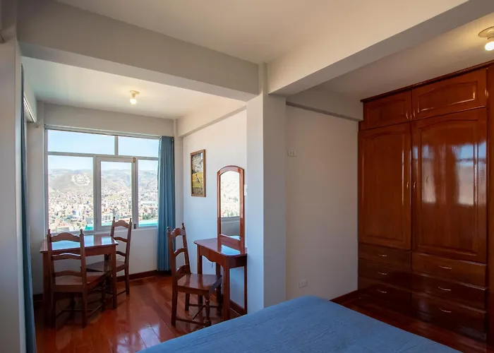Apartamento Departamento Con Vista A La Ciudad