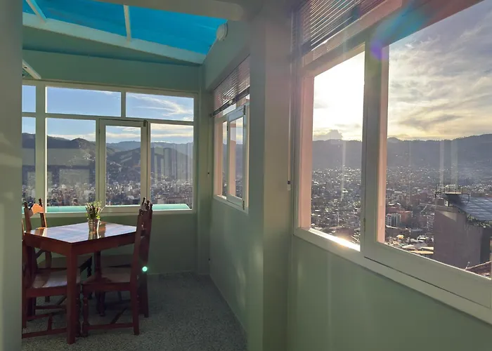 Apartamento Departamento Con Vista A La Ciudad